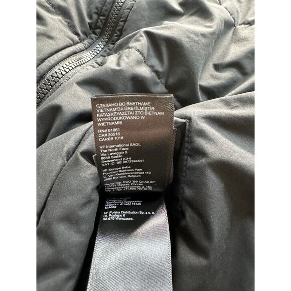 The North Face Merriewood Reversible Jacket Women’s L Black Puffer Outdoor - Picture 4 of 10